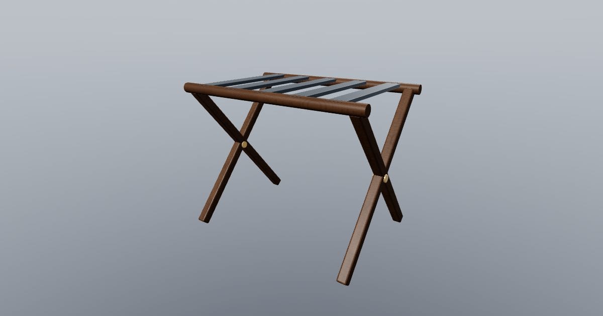 Luggage rack - Original Hotel Furnishing