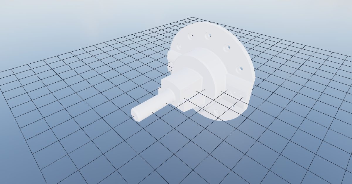 Machined test part NIST CTC-05 (STEP)