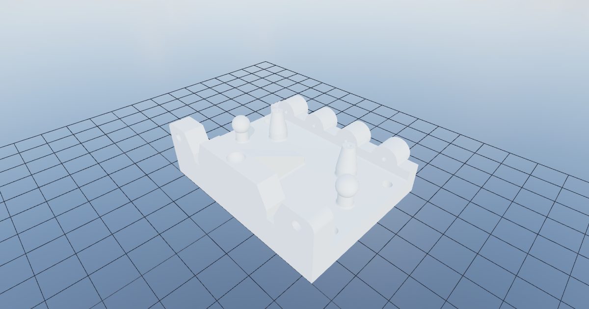 Machined test part NIST FTC-06 (STEP)