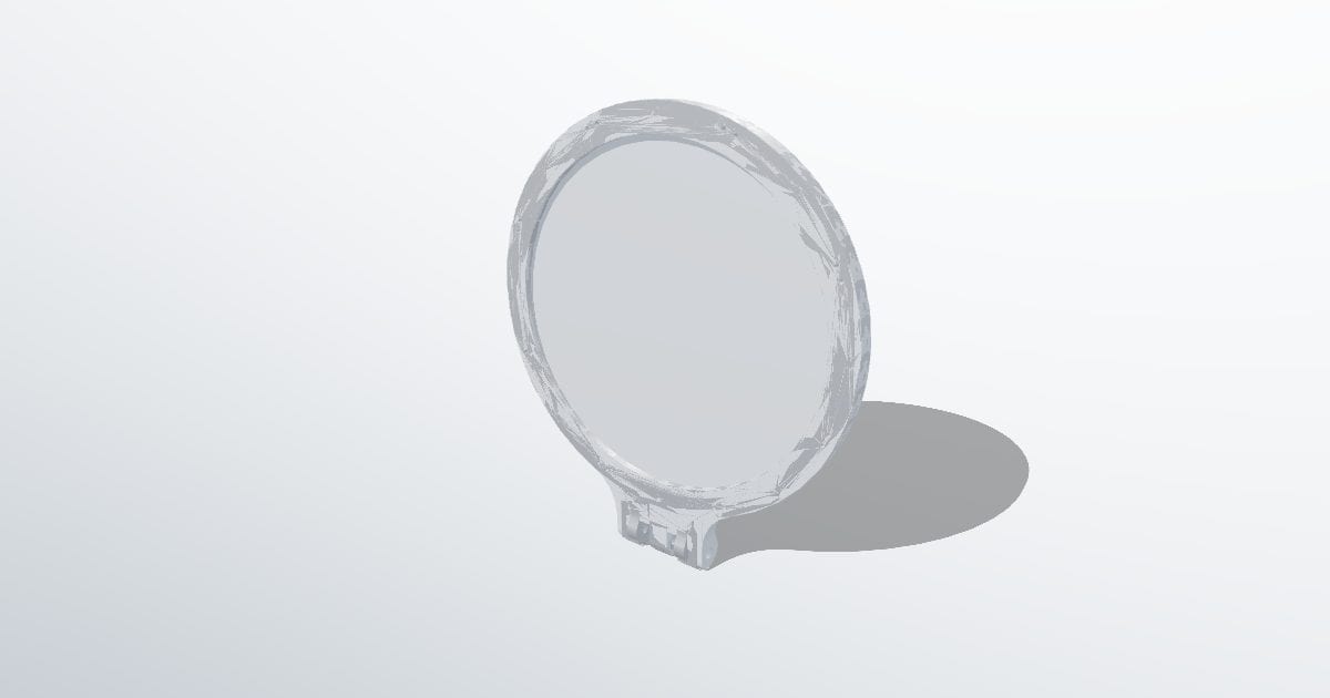 Magnifying lens holder