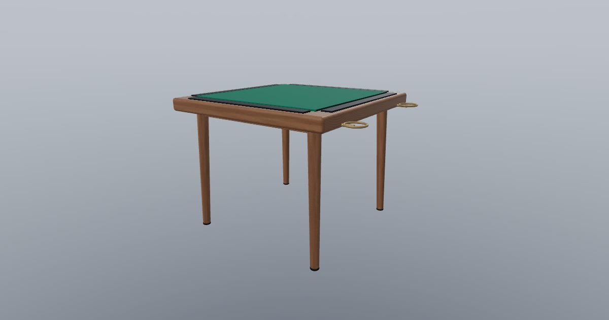 Mahjong table - Game Table