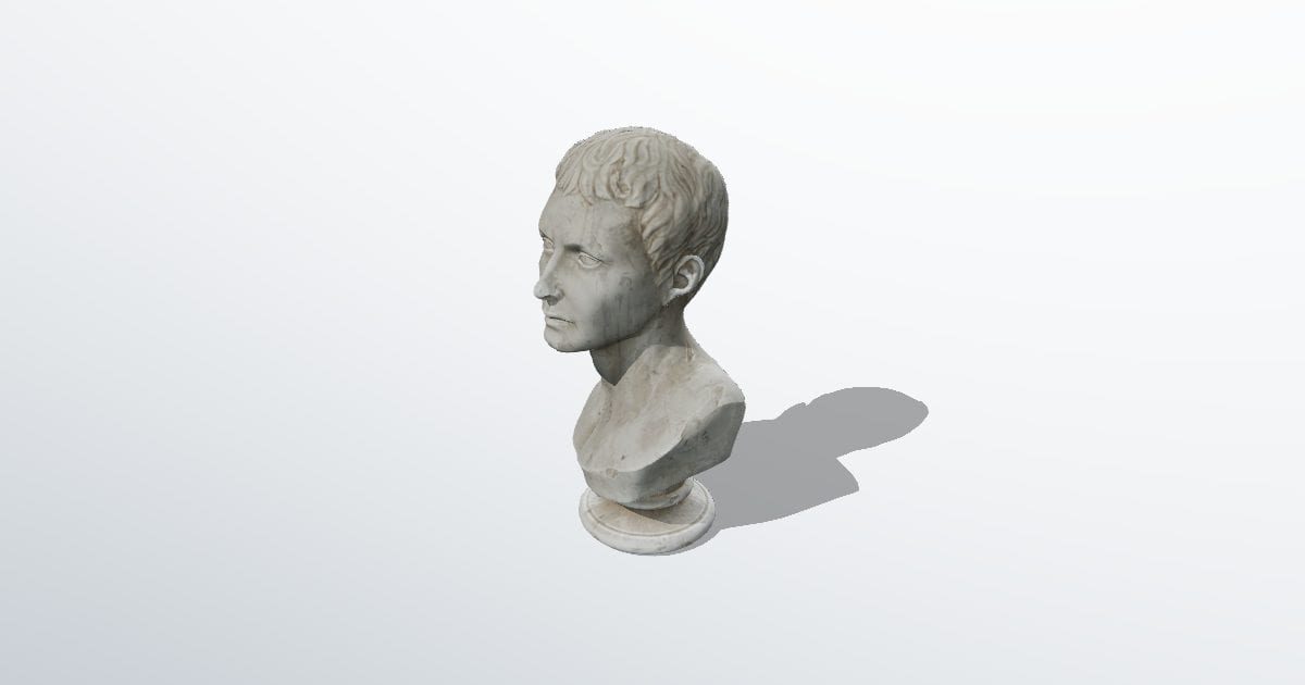 Marble bust