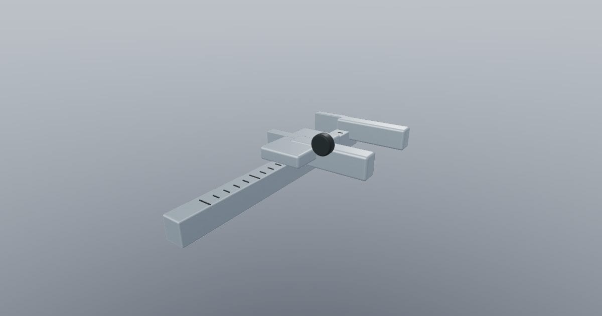 Measure Slide - Vernier Caliper