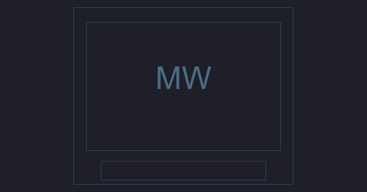 Microwave plan - CAD Block