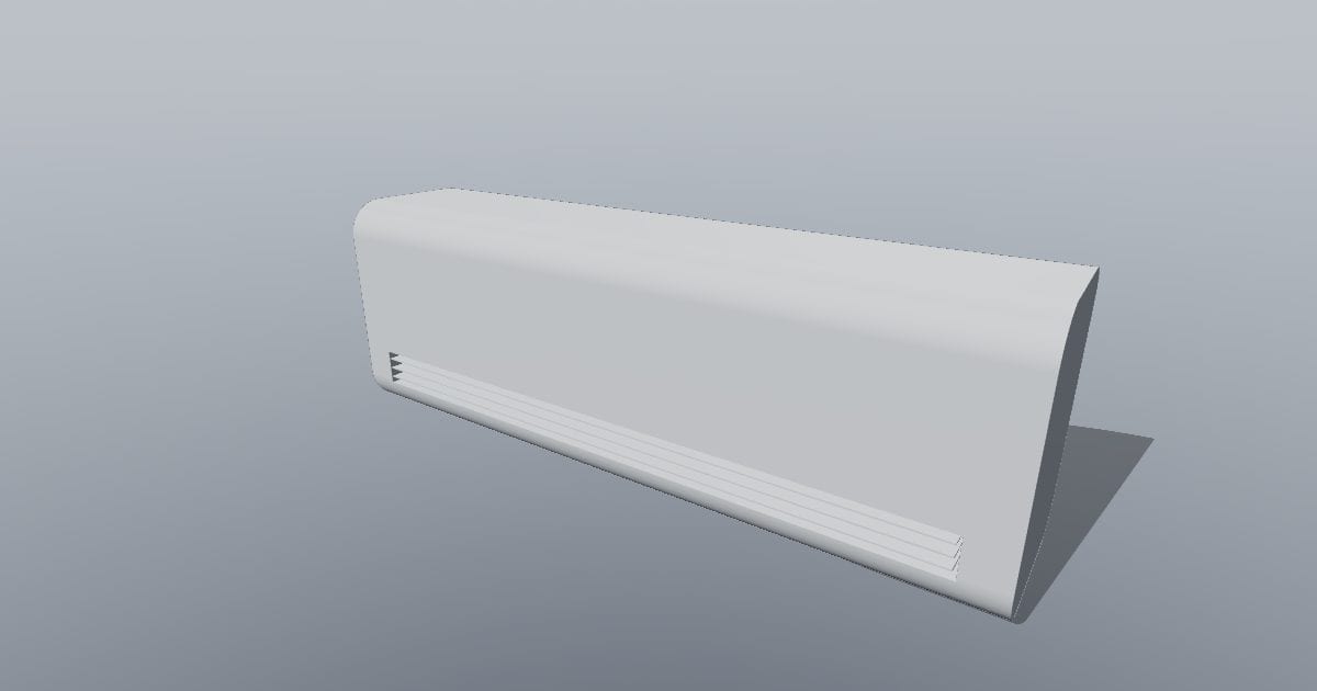 Mini-split indoor unit