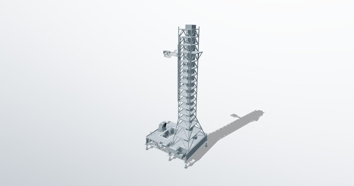 Mobile launcher tower