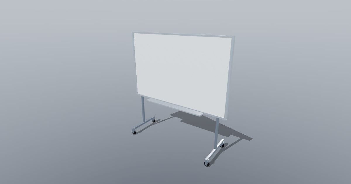Mobile whiteboard - Education furniture