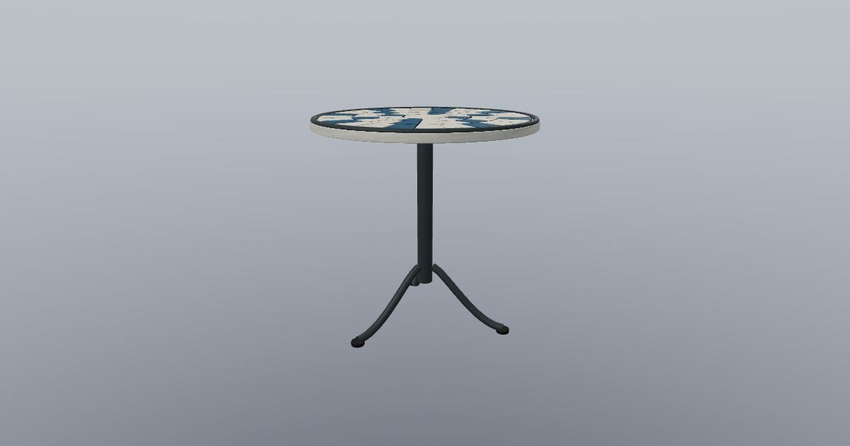 Mosaic Ring - Bistro Mosaic Table