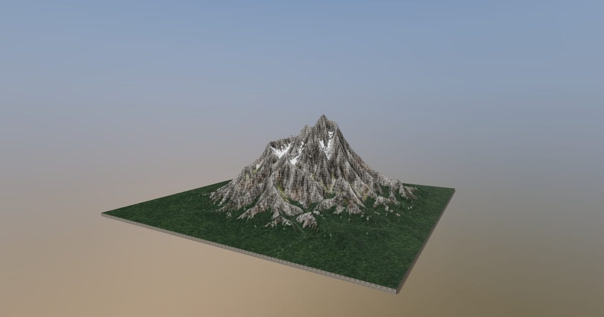 Mountain peak