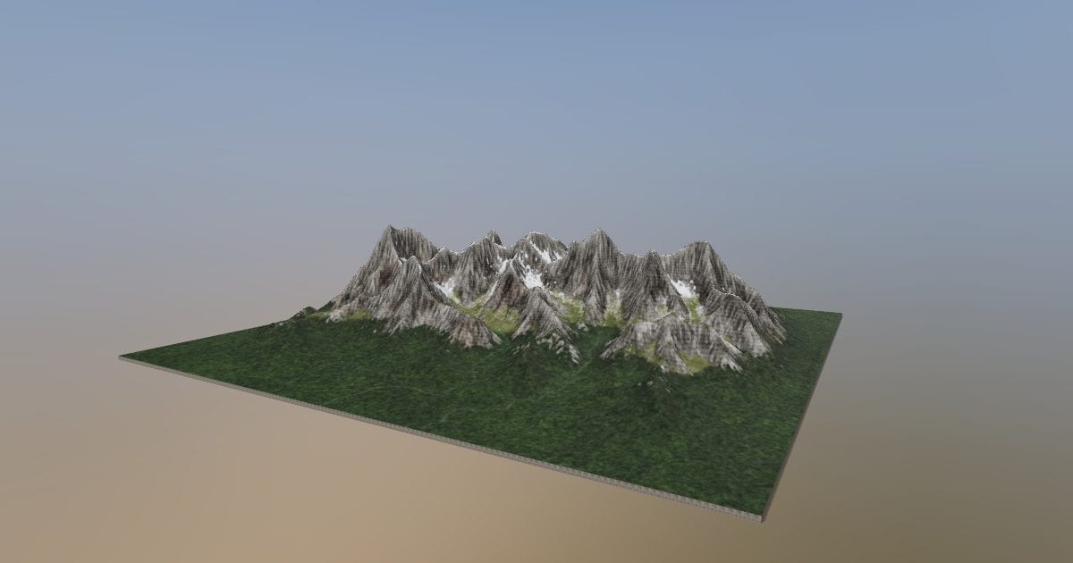 Mountain range