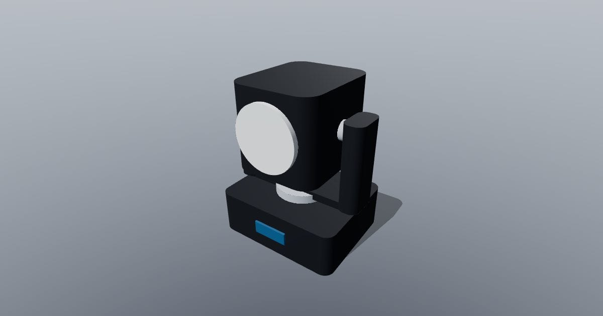 Moving head light - Original lighting CAD