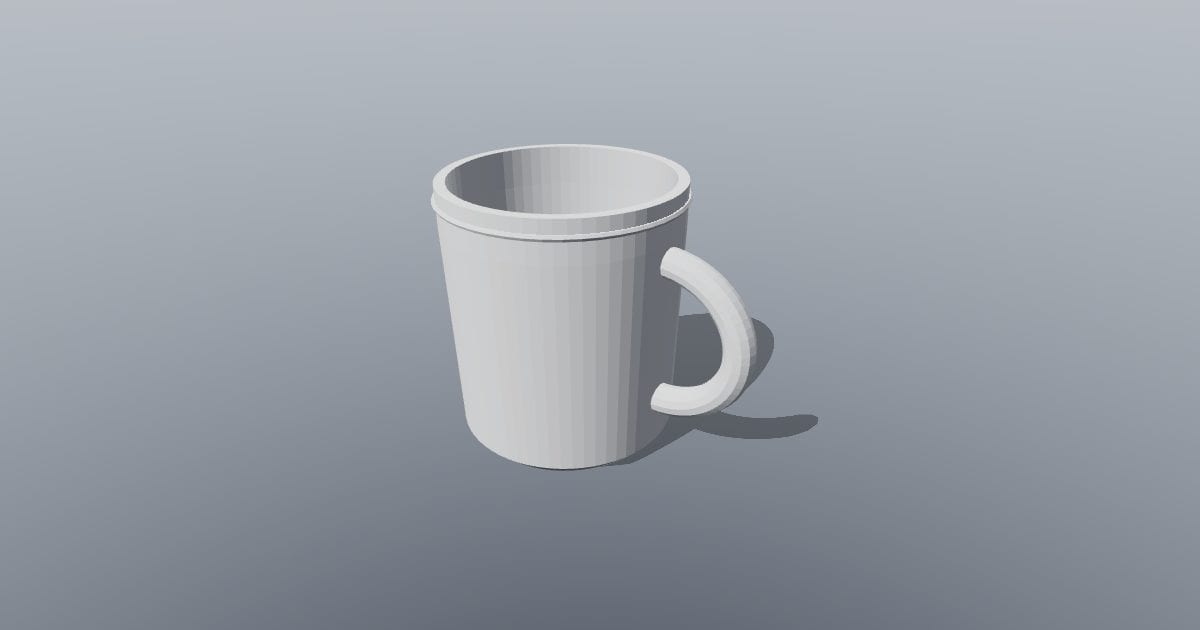 Mug - Original Drink Vessel (3MF)