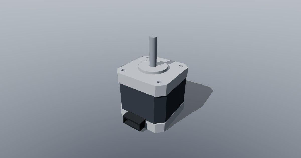 NEMA 17 stepper motor 17HS15-1504S
