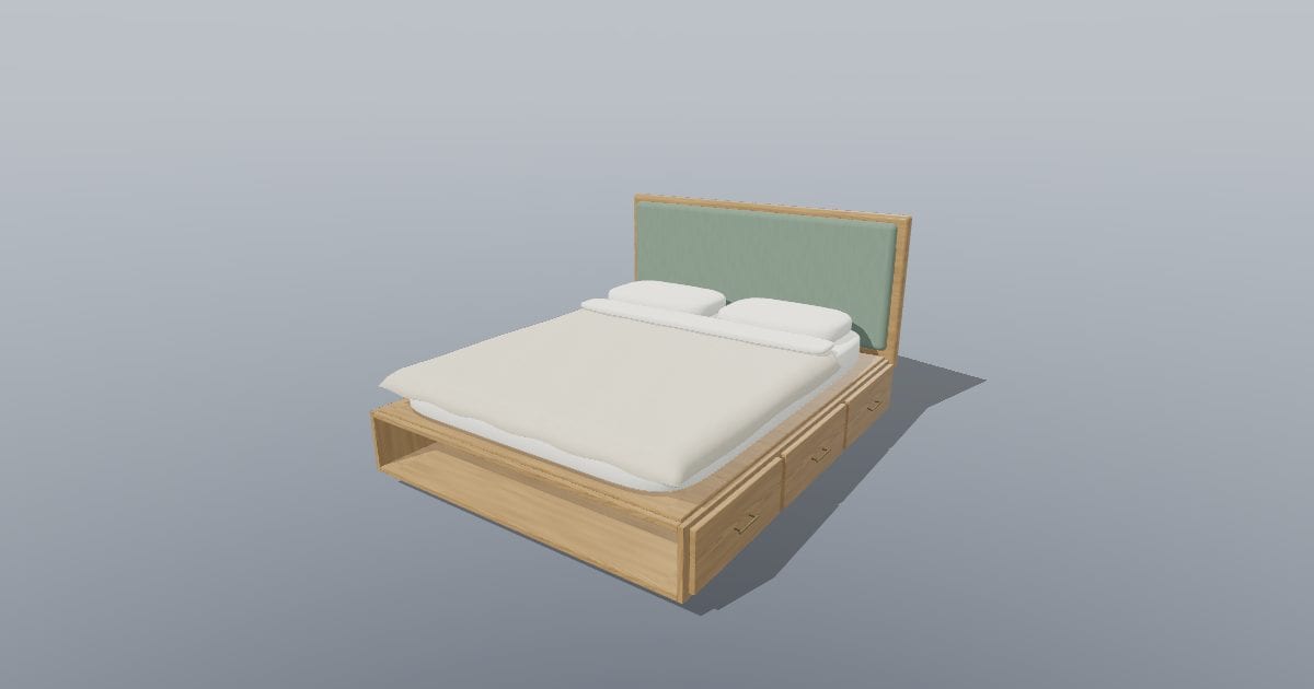 NEST 160 - Storage Bed