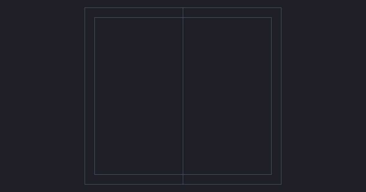 Nightstand plan - CAD Block