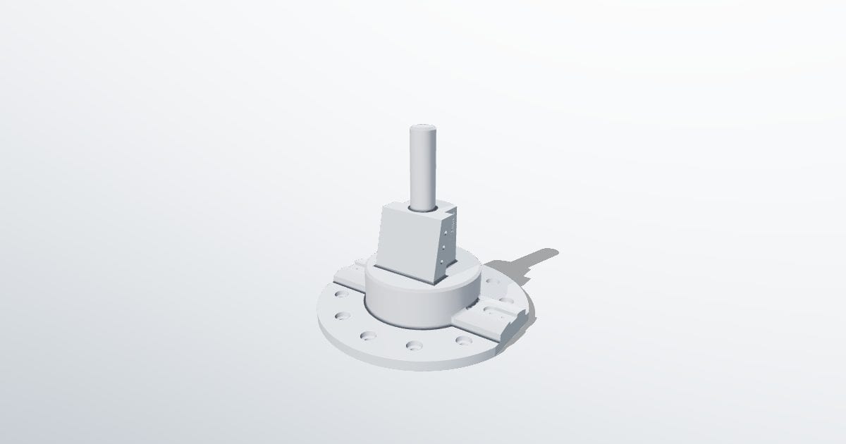 NIST test part CTC 05 (IGES)