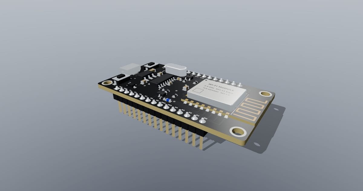 NodeMCU-compatible ESP8266 Wi-Fi development board
