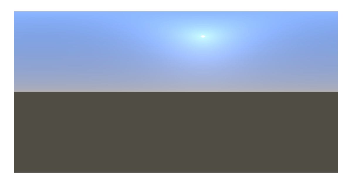 Noon sky panorama (HDR)