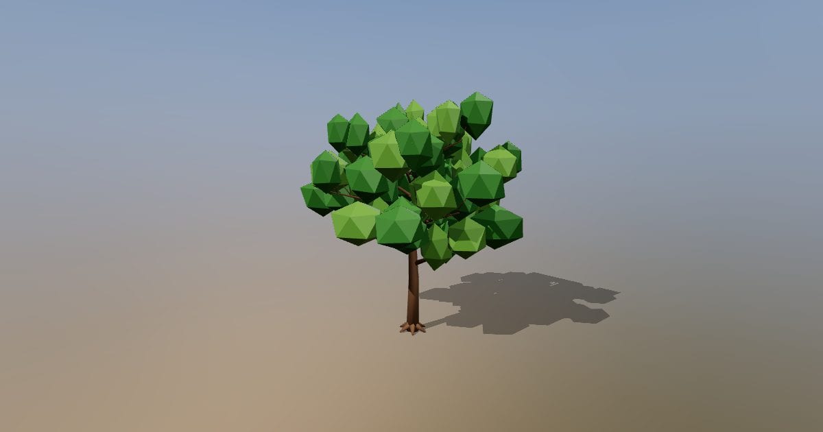 Oak street tree, light canopy