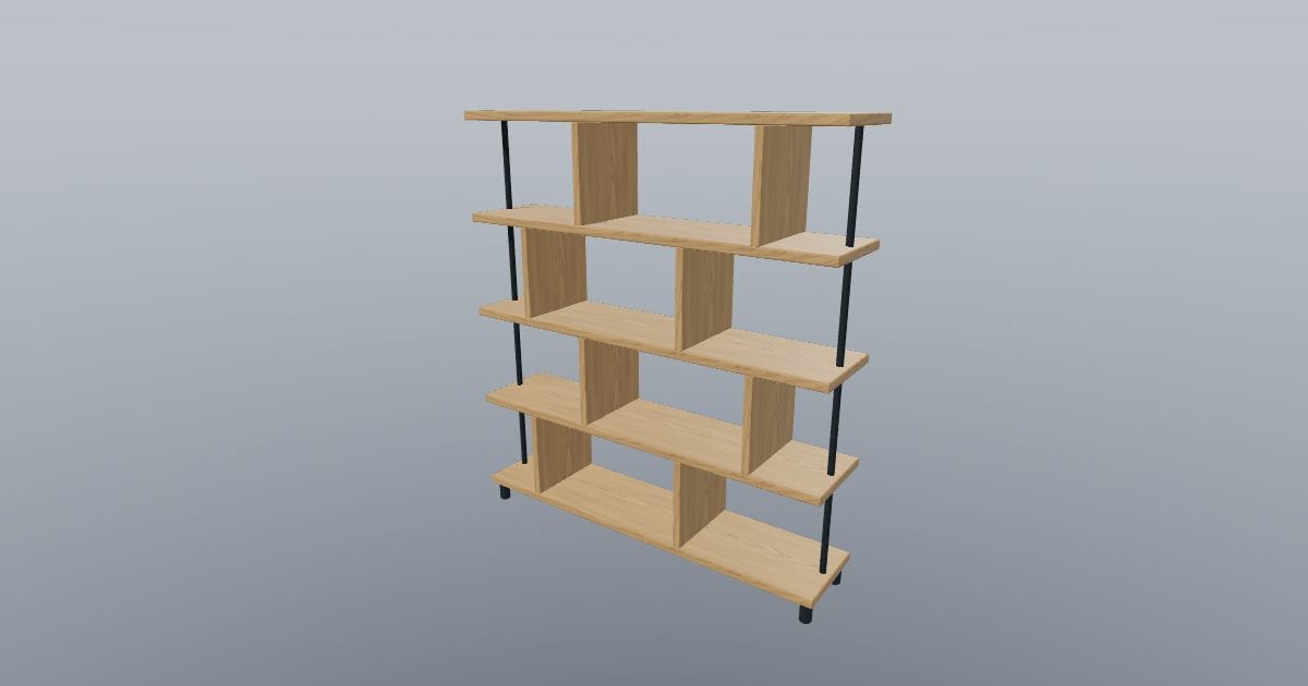 OFFSET 150 - Room Divider Shelf