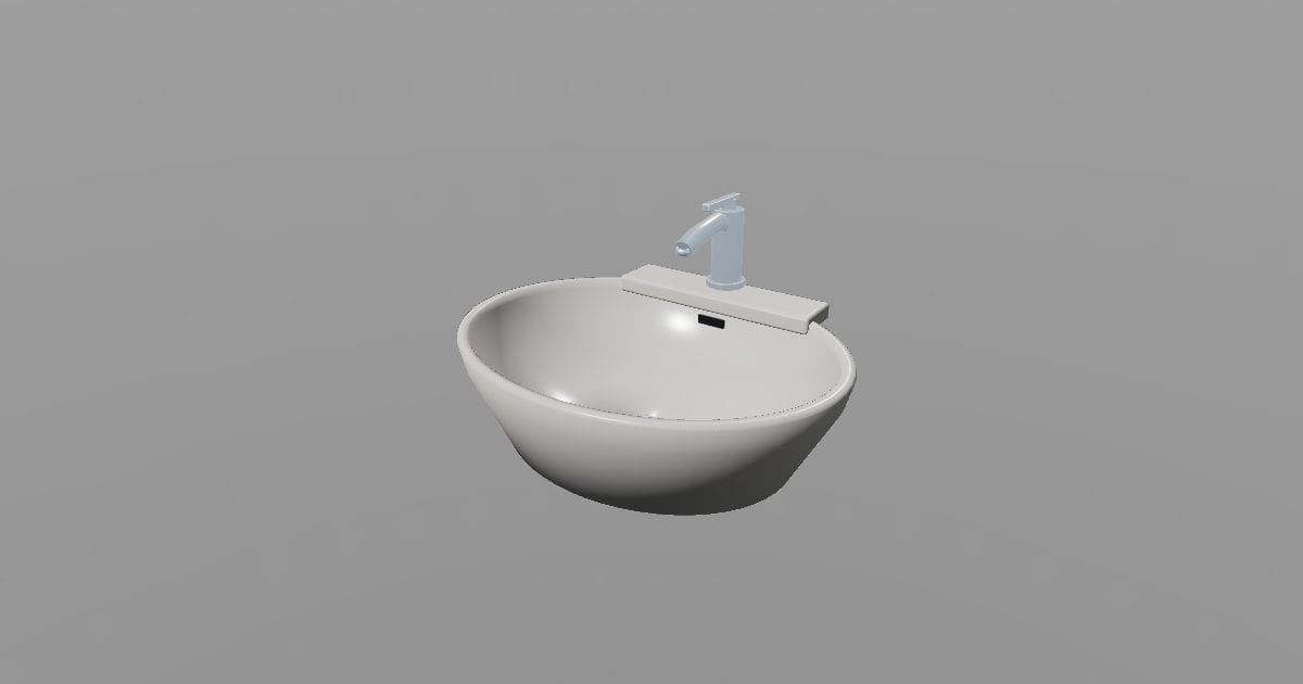 Oval Basin - Drop-in Basin