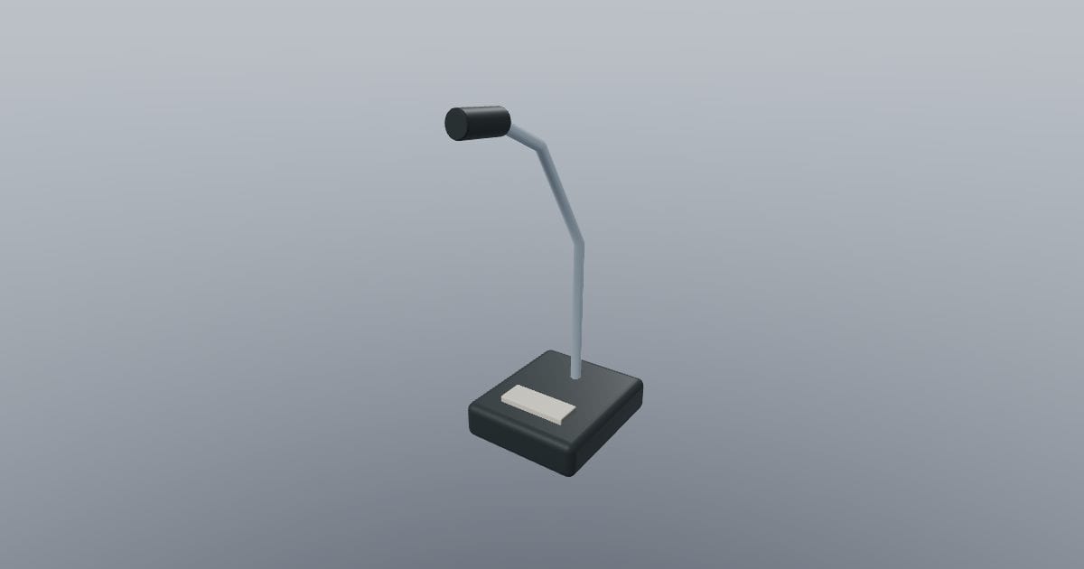 Page Desk - Paging Microphone