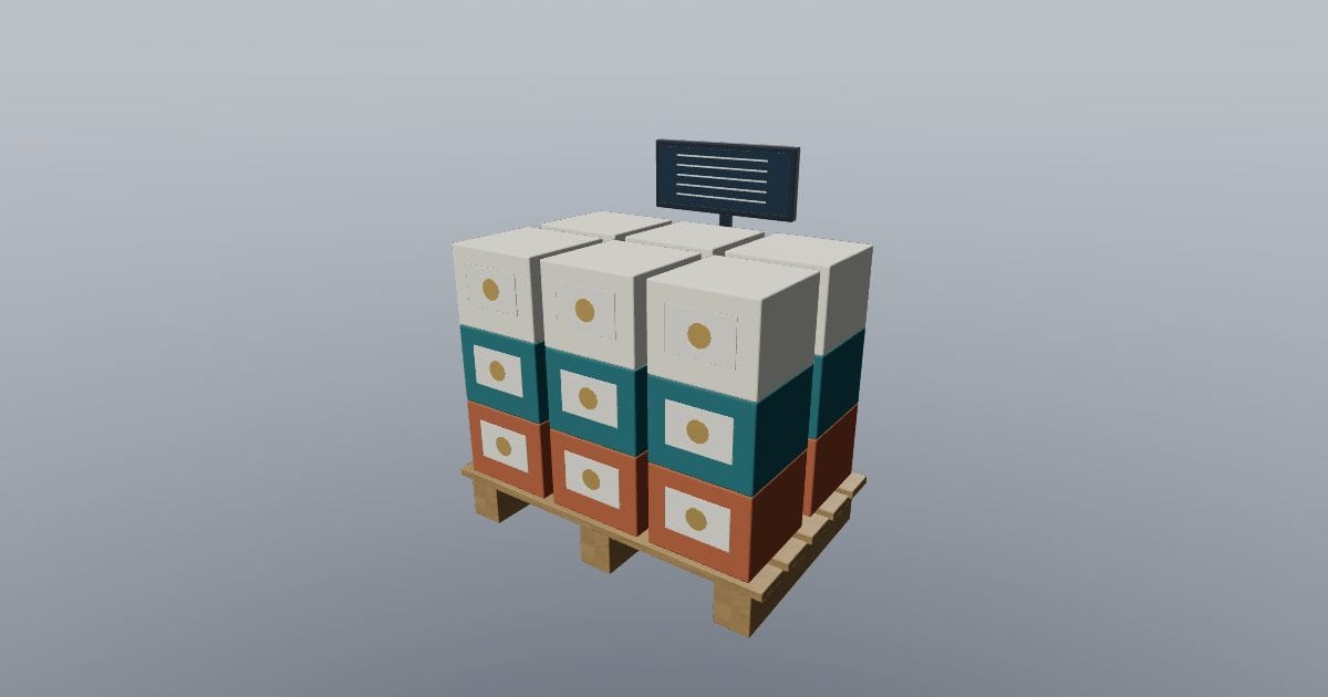 Pallet display - Original Retail Fixture