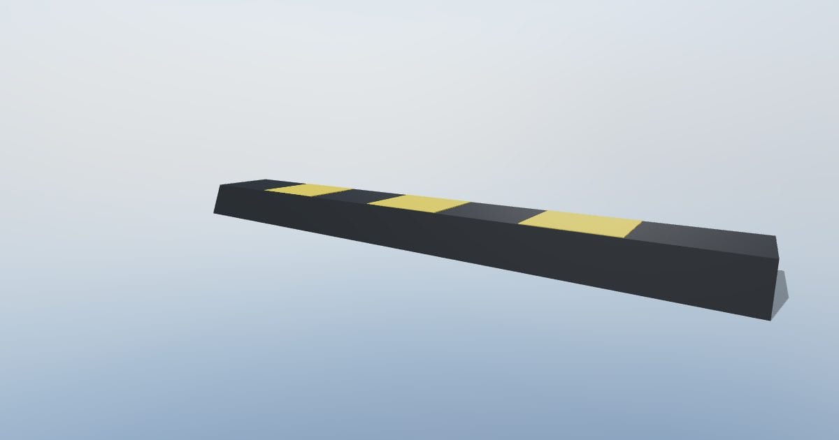 Parking wheel stop