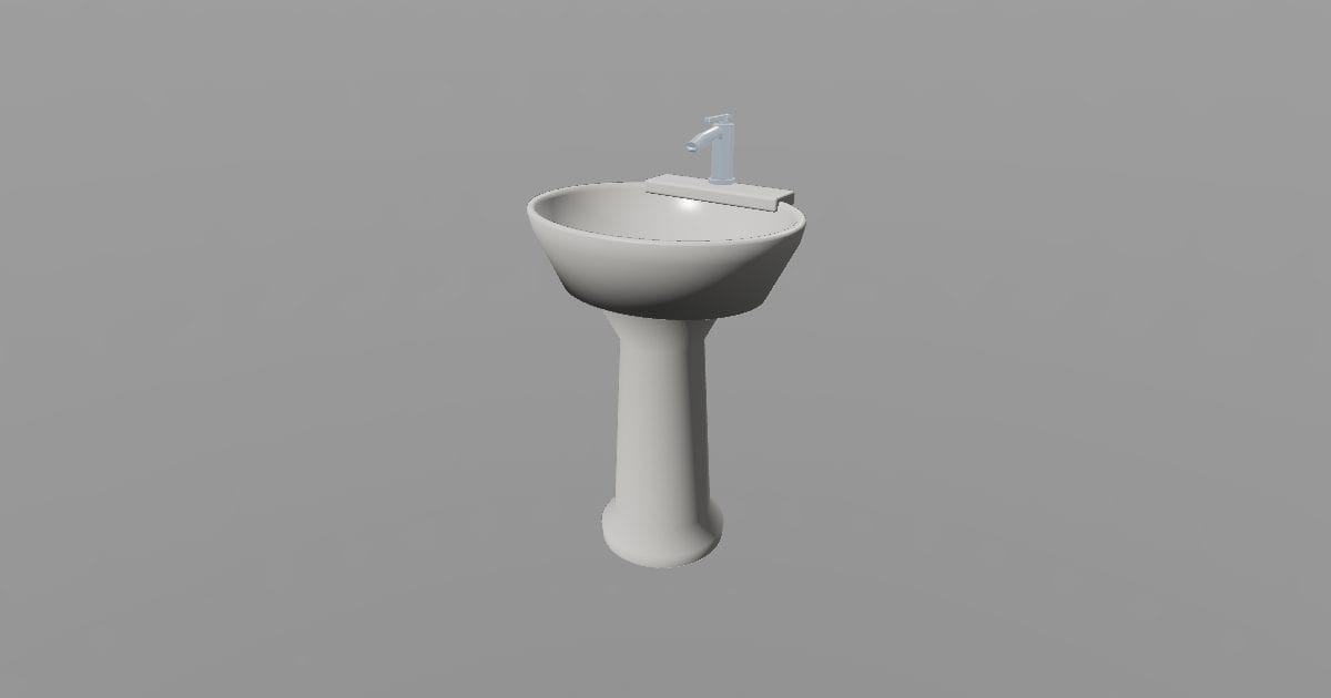 Pedestal - Pedestal Washbasin