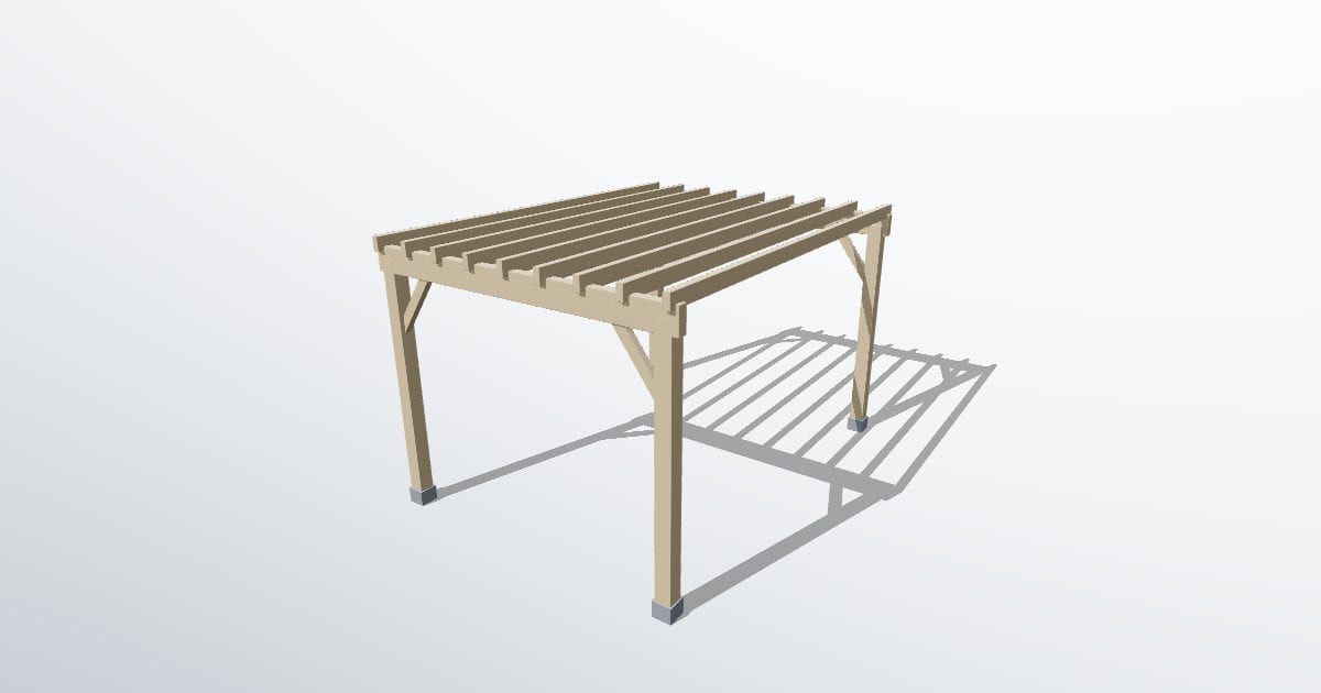 Pergola 3 x 4 m