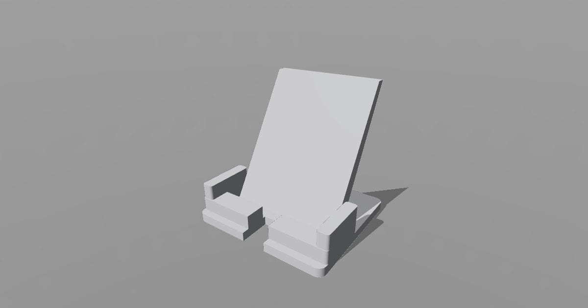 Phone stand cradle - Original 3D printable