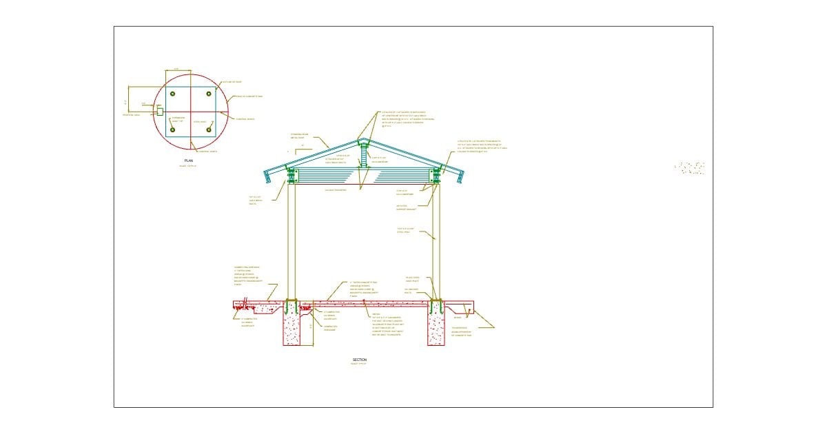 Picnic shelter (USFS ASP5)