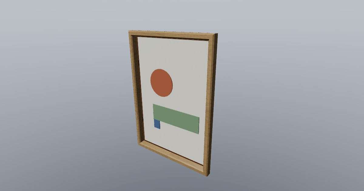 Picture frame A3 - Original Interior Decor