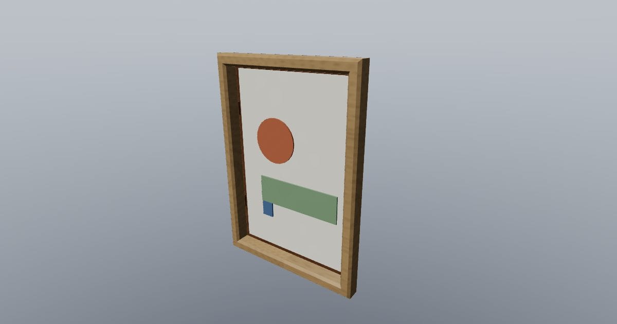 Picture frame A4 - Original Interior Decor