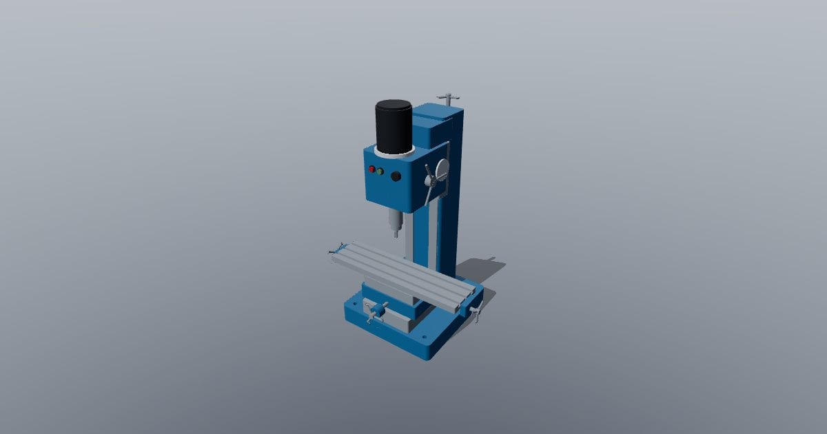 Pillar milling unit
