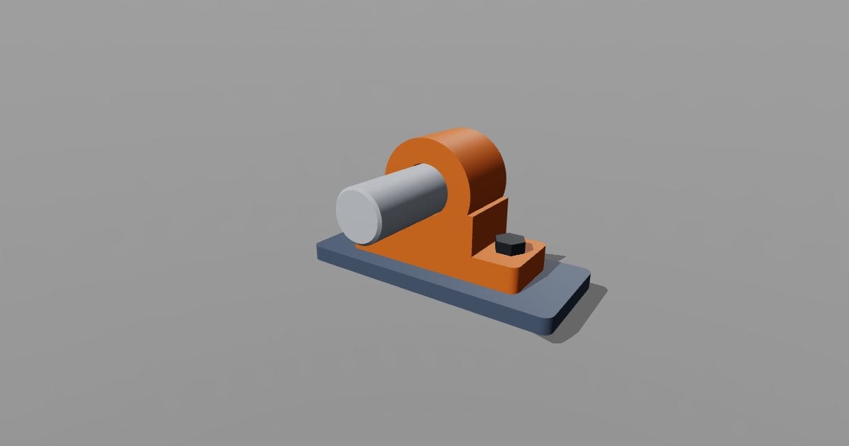 Pillow block (parts, links, colours)