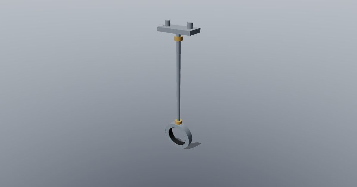 Pipe hanger - Original MEP CAD