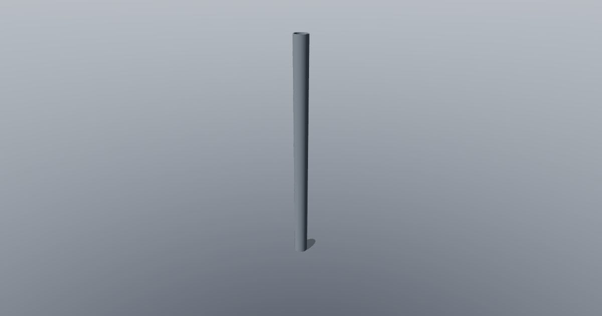 Pipe straight - Original MEP CAD