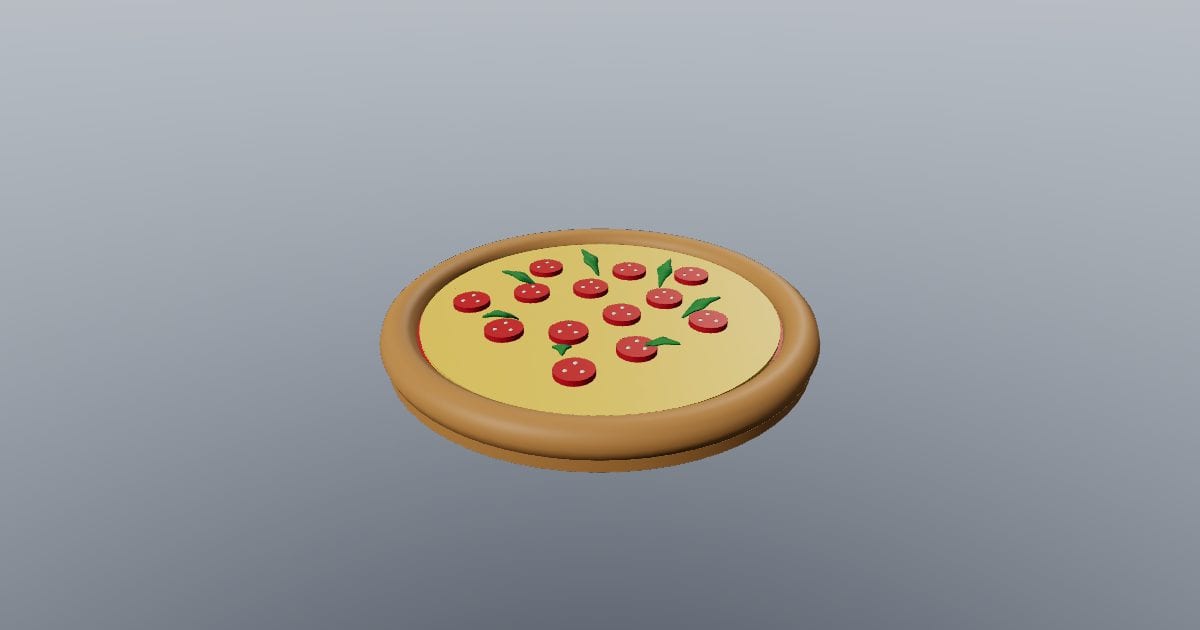 Pizza - Original Tableware and Food Prop