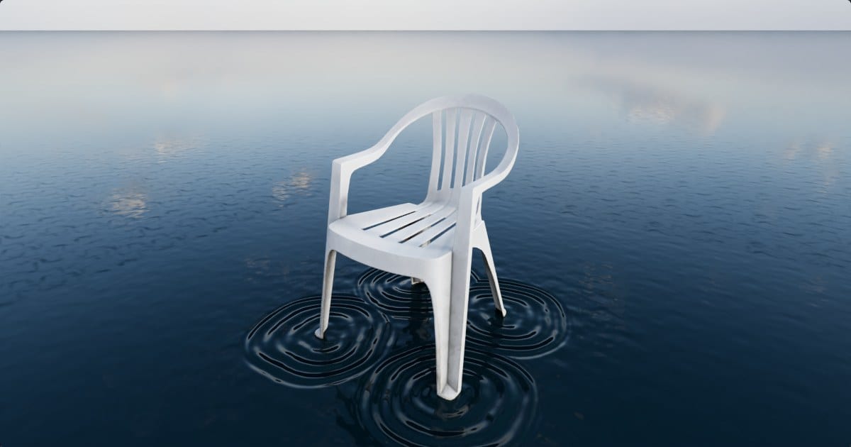 Plastic monobloc chair