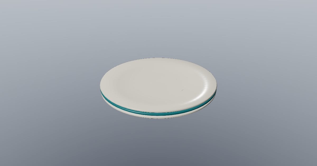 Plate set small - Original Tableware and Food Prop