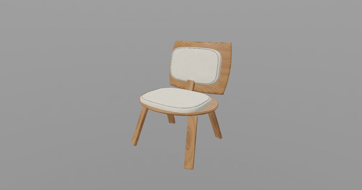 Plyform - Bent Plywood Lounge Chair