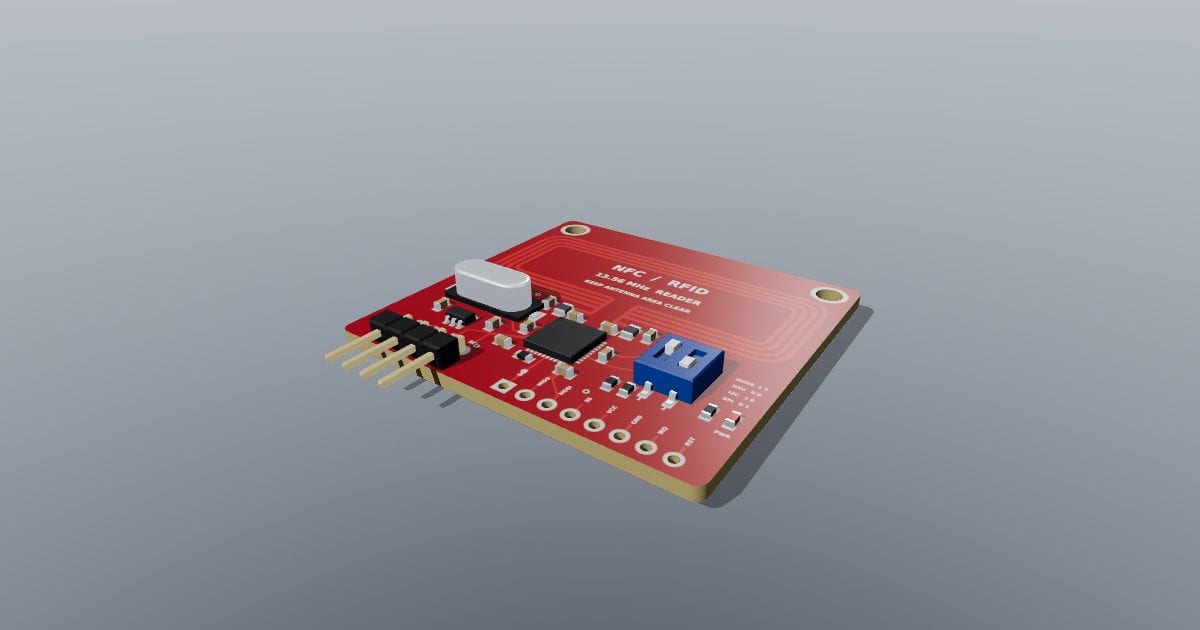 PN532 class NFC RFID reader module, 13.56 MHz