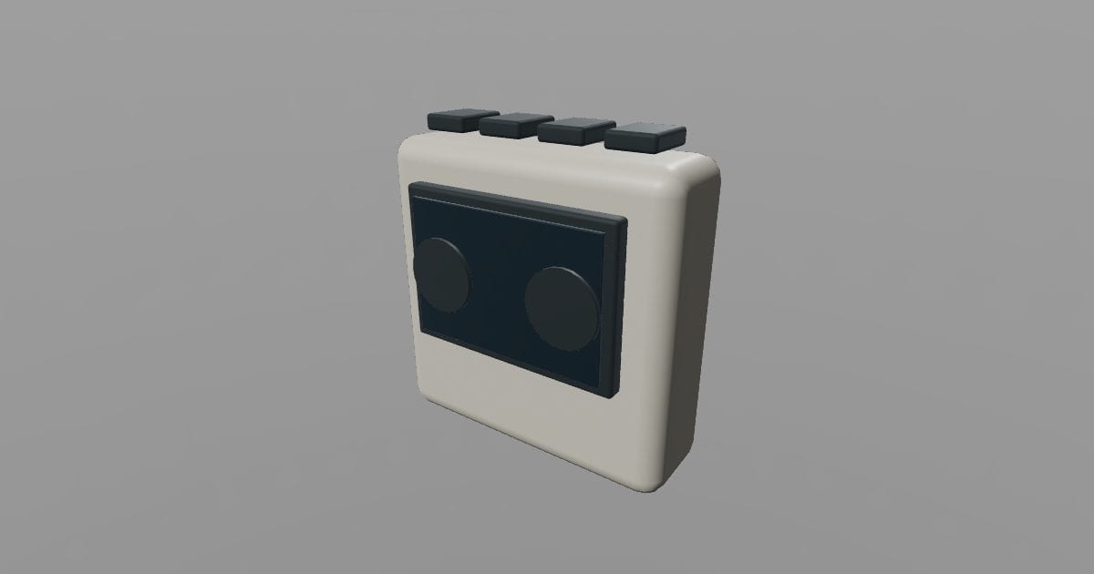 Pocket Tape - Cassette Player