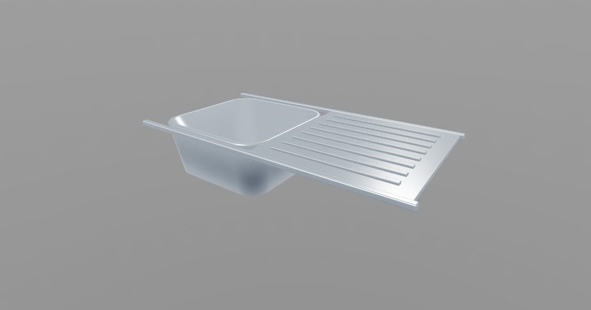 Prep Sink - Stainless Inset Sink
