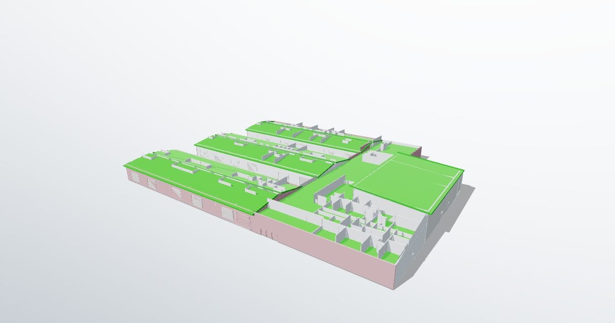 Primary school, architectural model