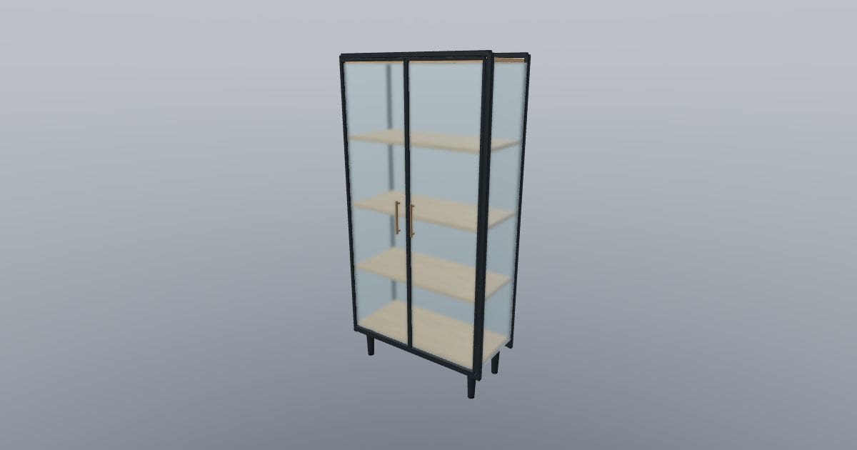 PRISM 90 - Glass Vitrine