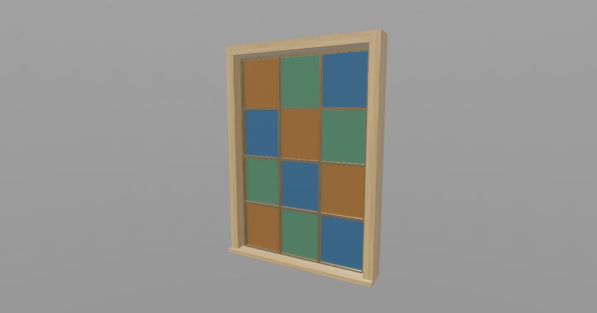 Prism - Colored-Glass Window