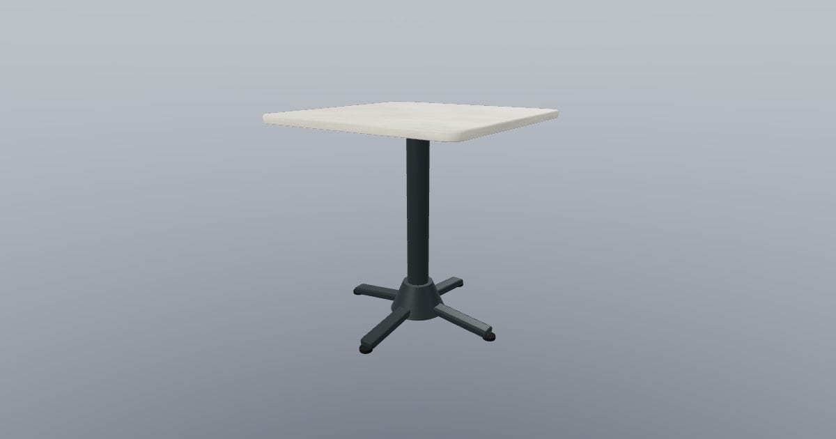 QUAD 72 - Square Cafe Table