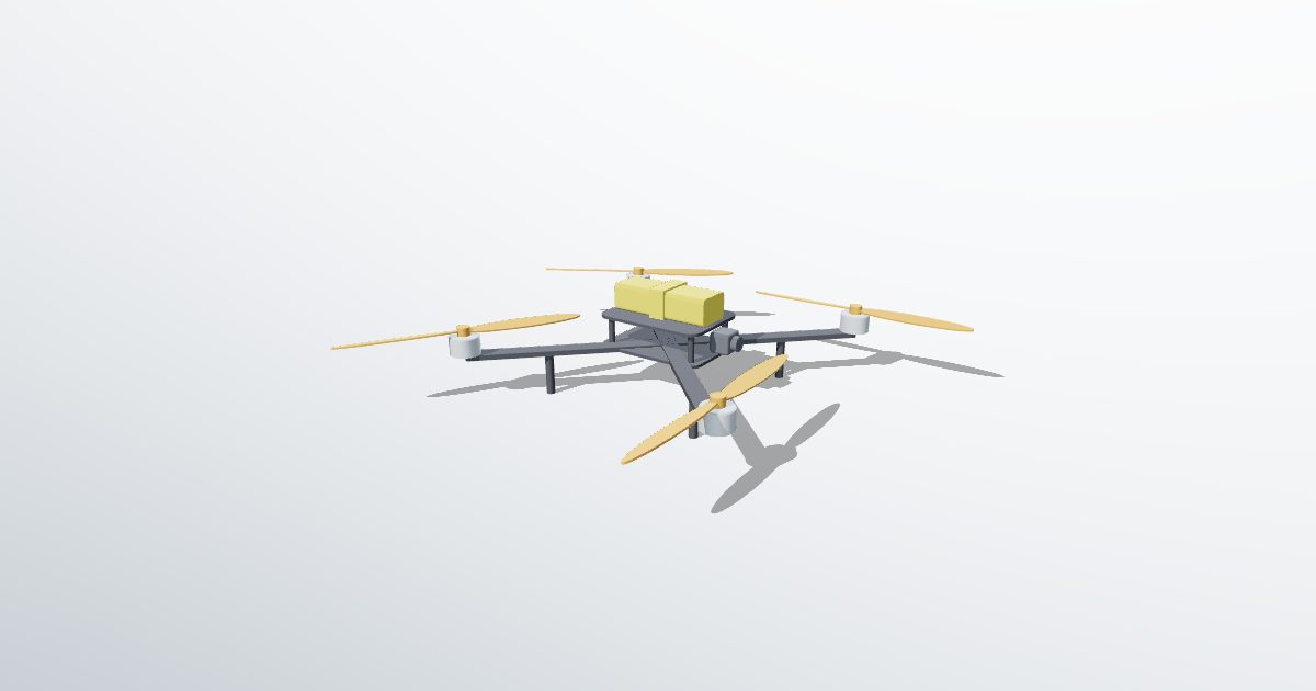 Quadcopter drone